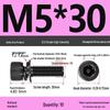 12.9 Grade M4-M12 Socket Head Cap Screw with Washer: Three-Piece Cylindrical Bolt