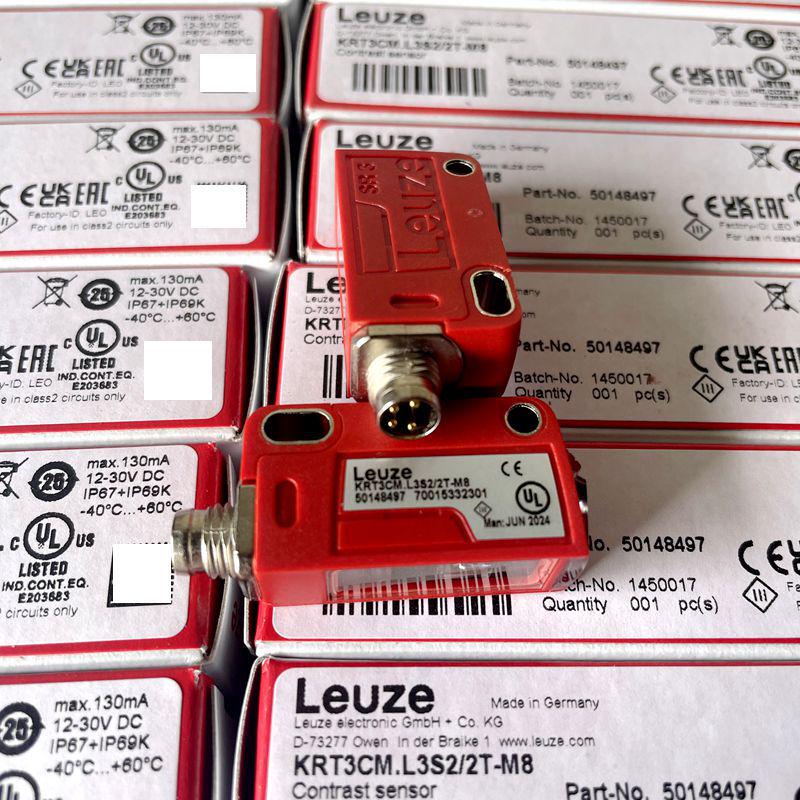

Leuze KRT3CM Color Mark Sensor KRTM 3B S8 L3S2/2T