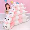 Cute Caterpillar Rabbit Plush Toy Long Rabbit Doll Lying Rabbit Pillow Sleeping Doll