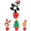 Delightful Dancing Speak Electronic Plush Toy Perfect For Christmas Gifts And Ornaments