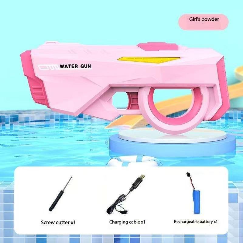 Non-Toxic Summer Outdoor Children Electric Water Gun Toys Full Automatic Continuous Firingo Beach Battle Game For Kids Gift