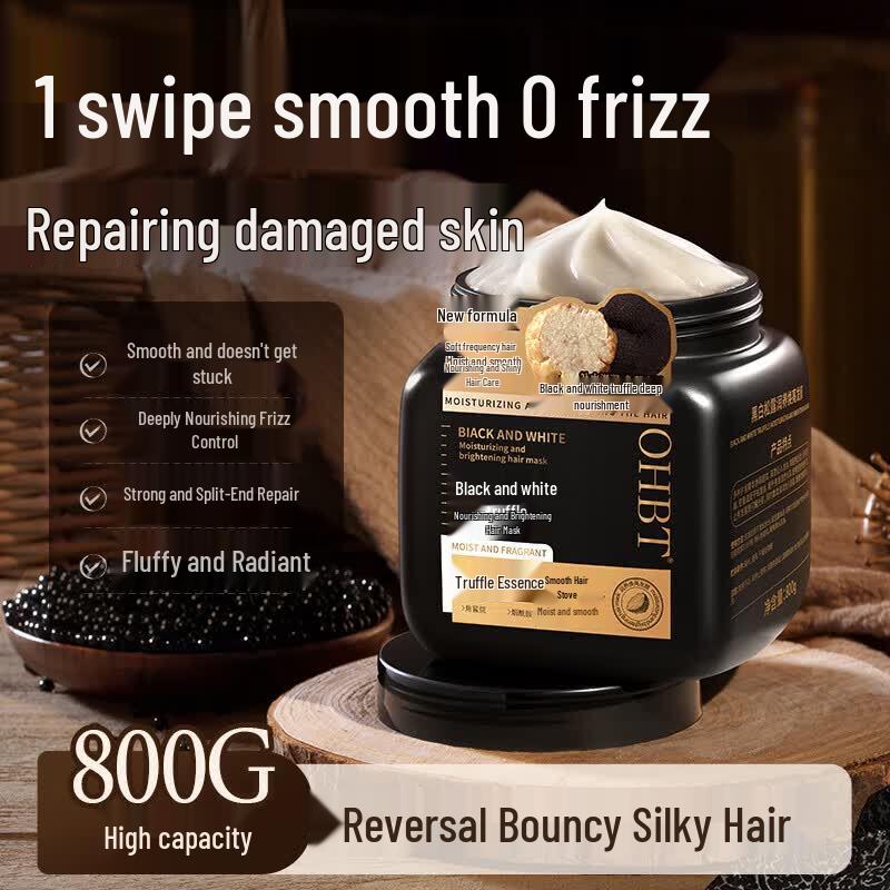 OHBT Black & White Truffle Moisturizing Hair Mask
