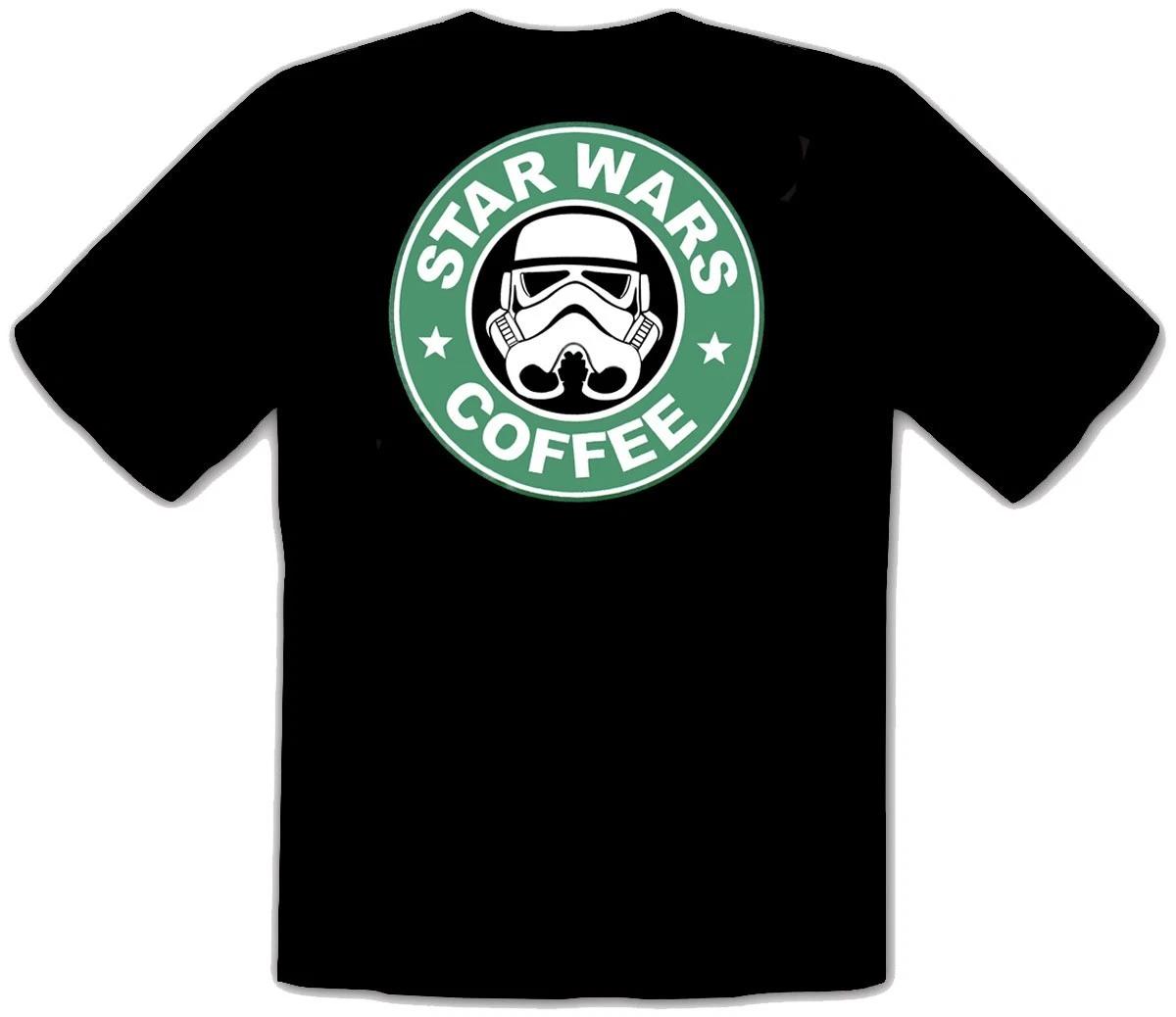 Star Wars coffee Darth Vader schwarz Kinder T-Shirt -360 -Kids--Handmade M