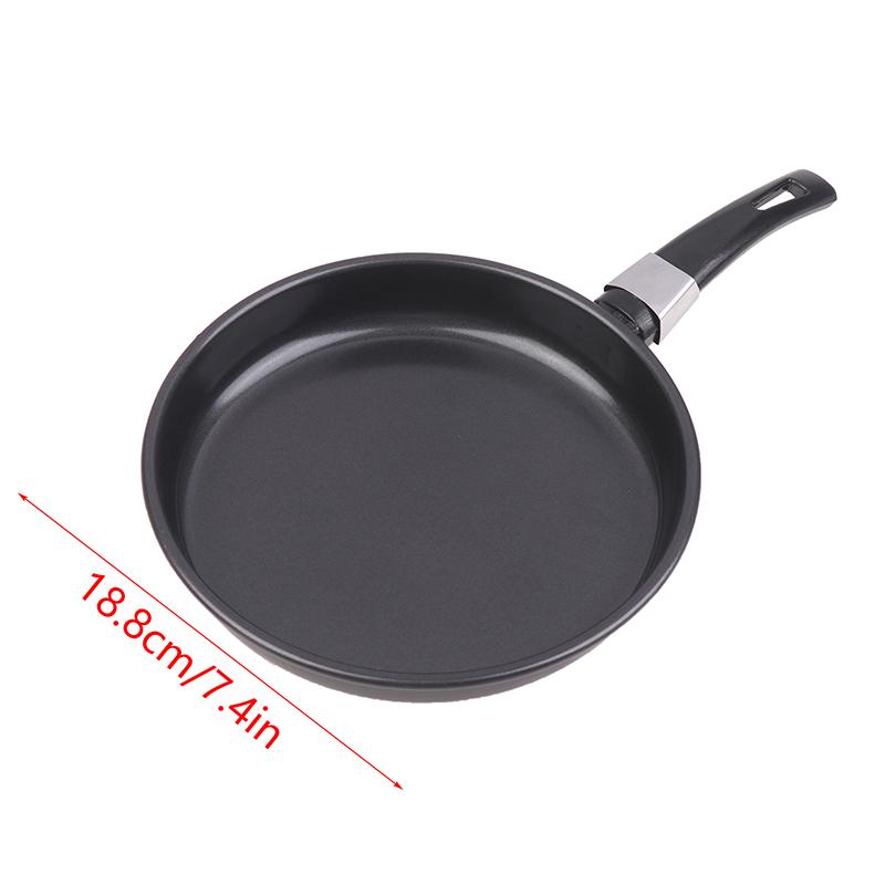 Mini Frying Pan Non-Stick Thickened Home Use Kitchen Cookware Stainless Steel Frypan Pot Fried Eggs Saucepan Gas