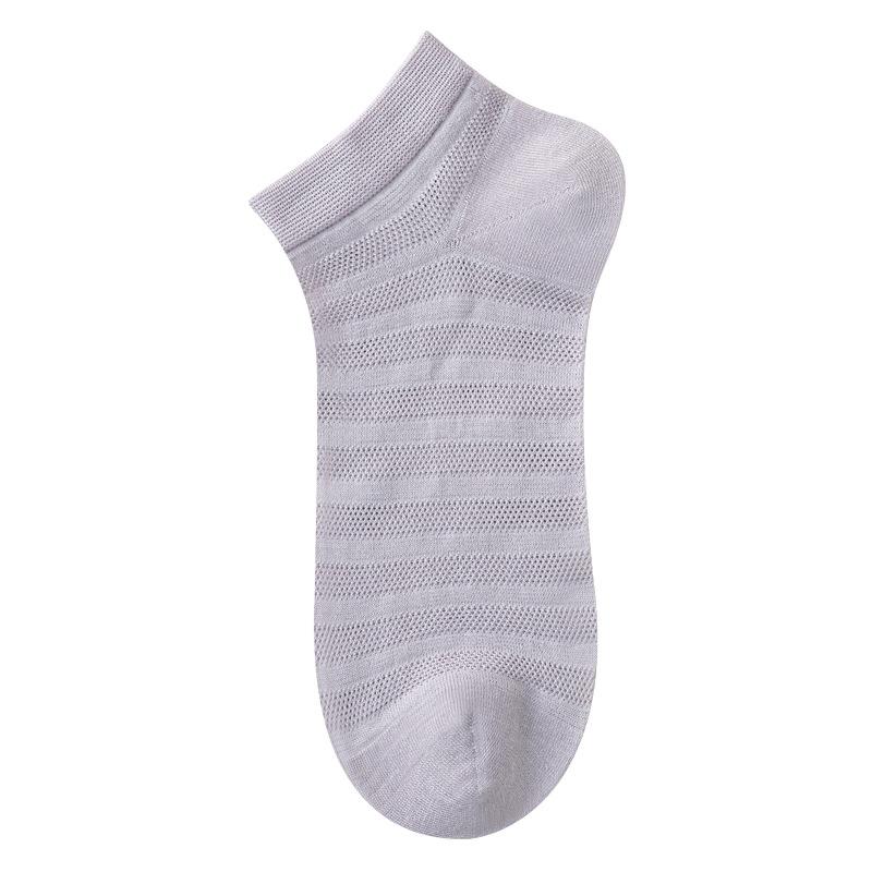 

Женские летние ультратонкие сетчатые дышащие носки из шелка 7A против запаха и зацепок 1 pair фиолетовый