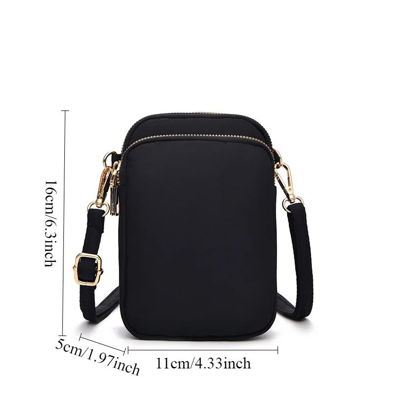 Sport Wallet, Mobile Phone Bag, Women Messenger Bag , Shoulder Bag, Handbag, Coin Purse, Retro Keychain Small Purse