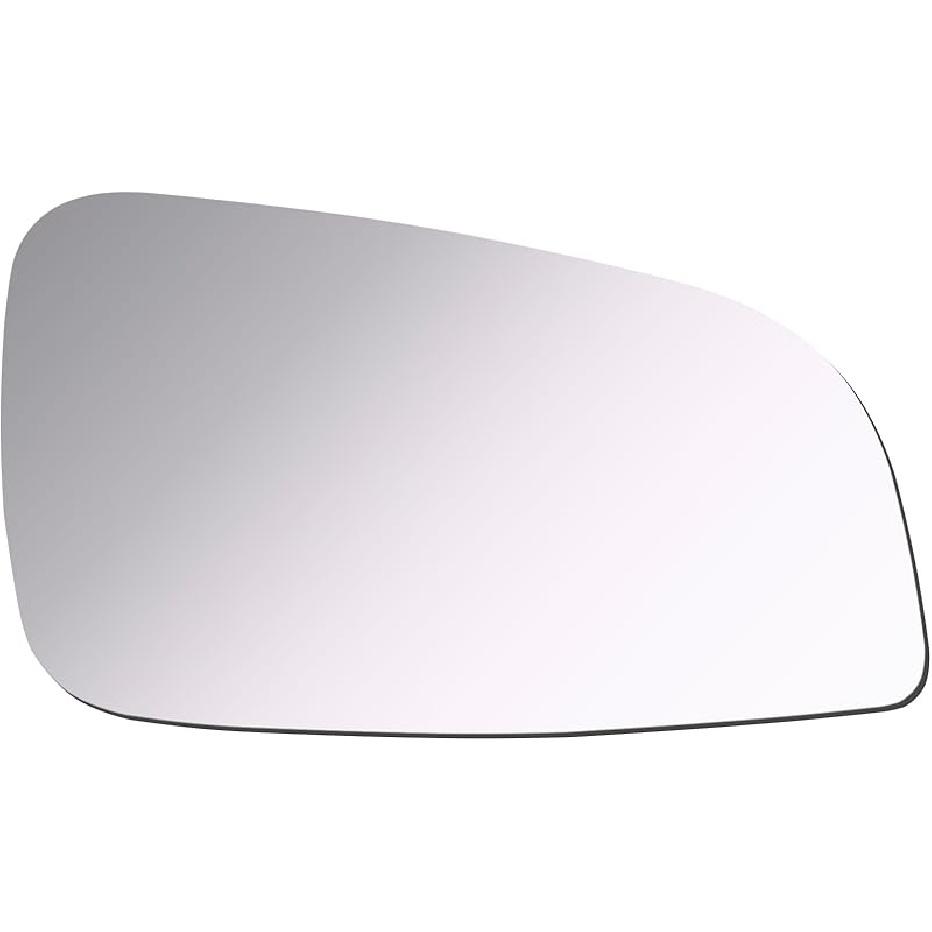 ReYee Mirror Glass Fit For 2008 2009 2010 2011 2012 Chevy Malibu LS, LT 2007 2008 2009 Saturn Aura Driver Left Side Mirror Glass LH No Backing Plate