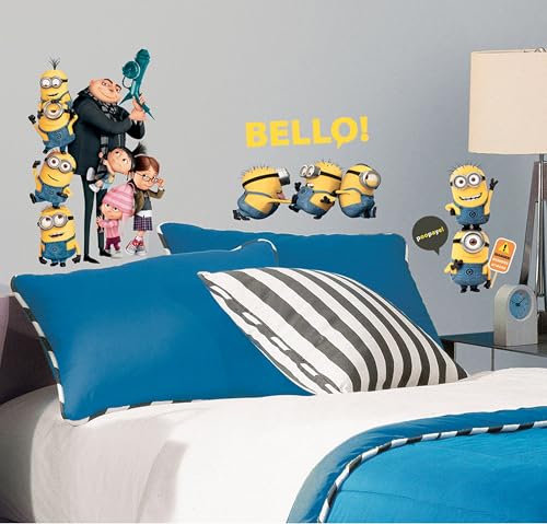 RoomMates Despicable Me 2 Peel and Stick Wall Decal
