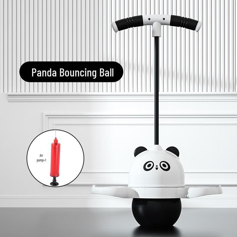 WEZHO Kids Panda Bouncer Ball with Handle