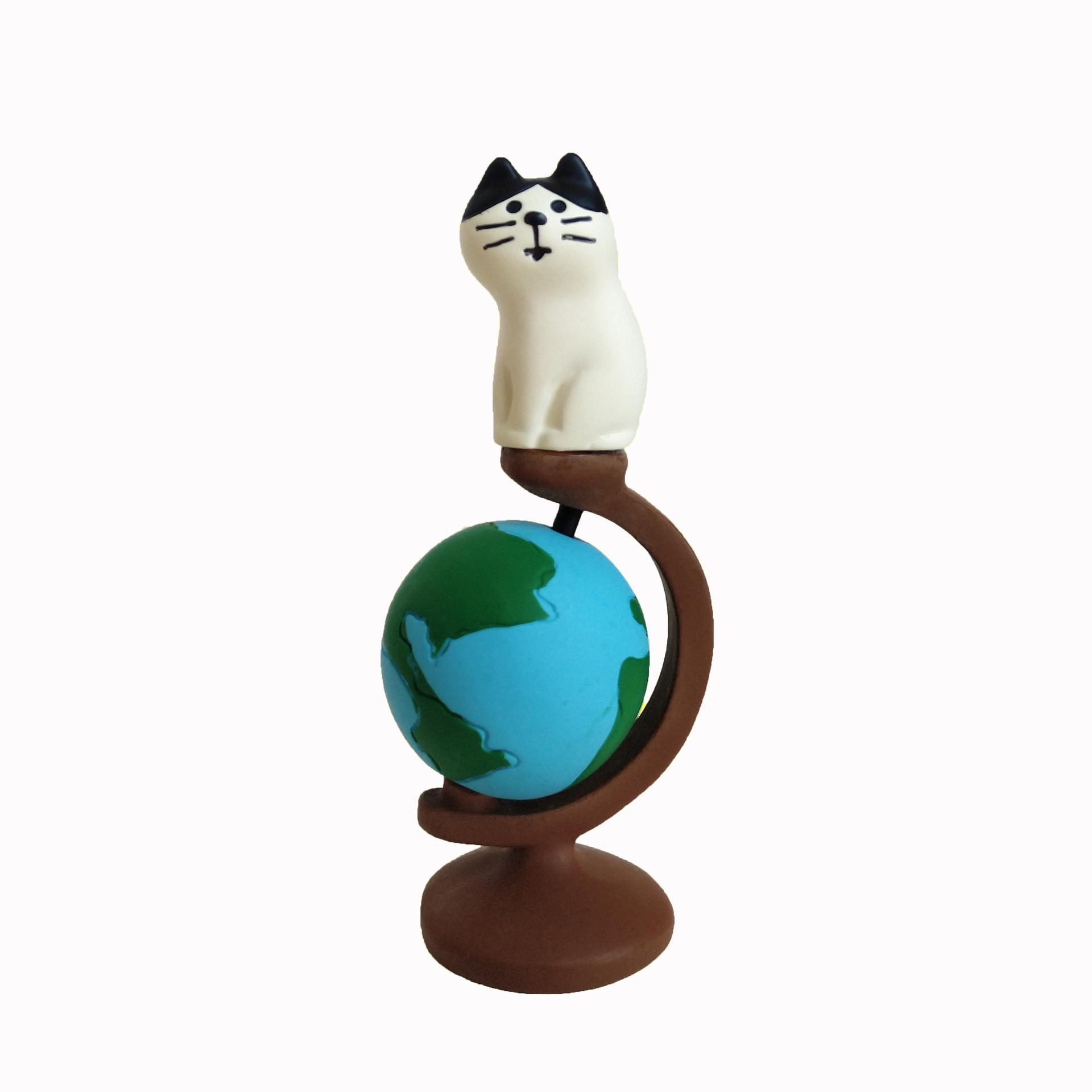 

Statue of Liberty Travel Cat Resin Miniature - Groceriesdzakka Ornaments