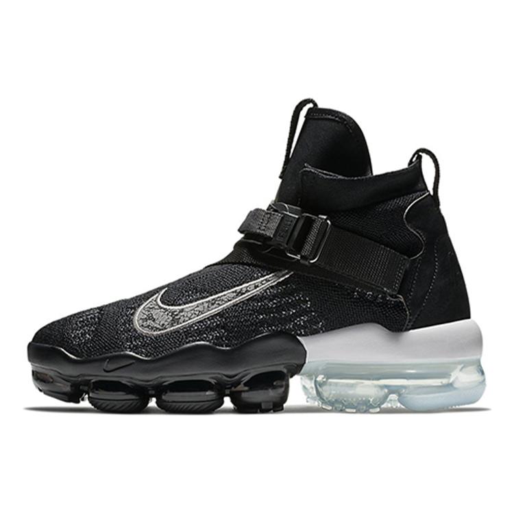 Ny Nike Air VaporMax Premier Flyknit 'Svart Metallic Sølv' AO3241-002