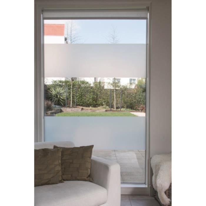 Film Statique Frost - Vitrostatiques conditionnés - Protection du regard décorative - Électrostatique