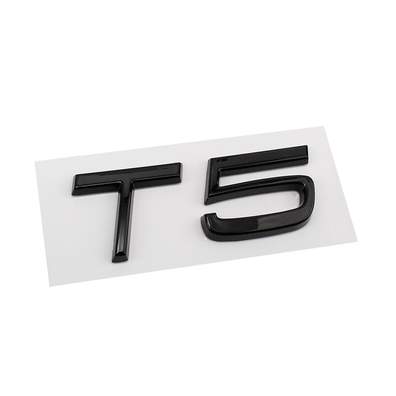 Car ABS Displacement Logo Replace Badge Emblem Decal Sticker For Volvo S60 S80 S90 XC90 XC60 V40 V70 V60 T3 T4 T5 T6 T8 V8 AWD