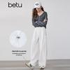 Betu Women's Casual Wide-Leg Cargo Pants