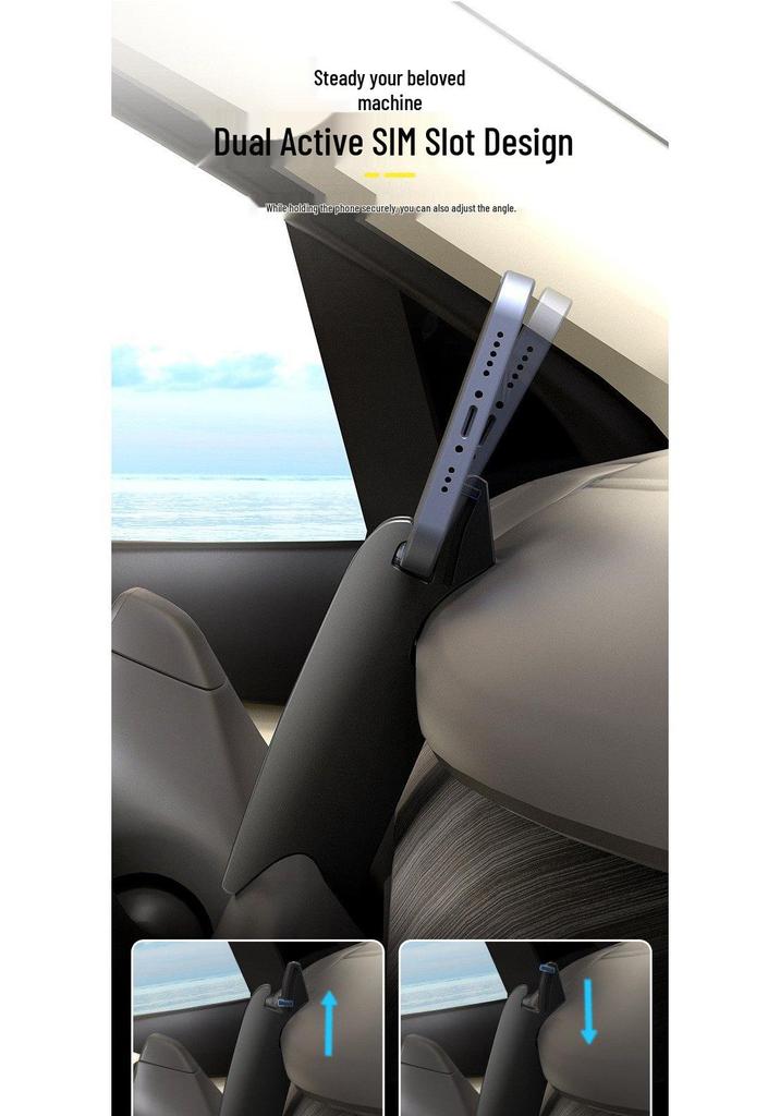 Nio ES6/7 EC6/7 ET5 Navigation Silicone Dashboard & Air Vent Phone Holder
