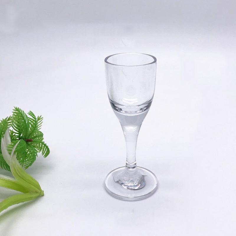 12 buc Pahar de vin transparent 25ml Pahar pentru băuturi spirtoase Cu picior înalt Pahar mic pentru vin Pahar pentru băuturi spirtoase Pahar pentru vodcă Veselă pentru băuturi pentru petrecere de nuntă Uz casnic