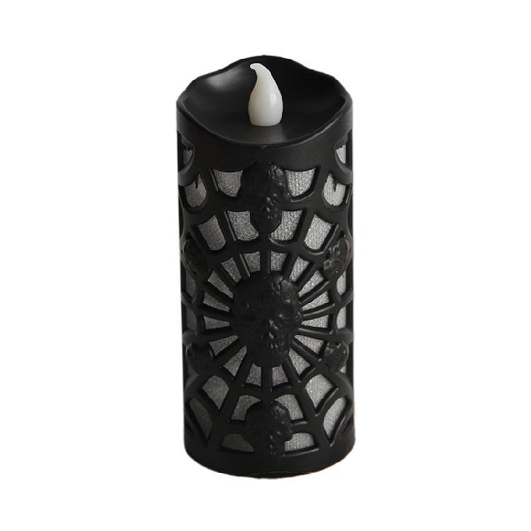 

Halloween Candle Light Led Candlestick Haunted House Bar Decoration Gift 1 чорний