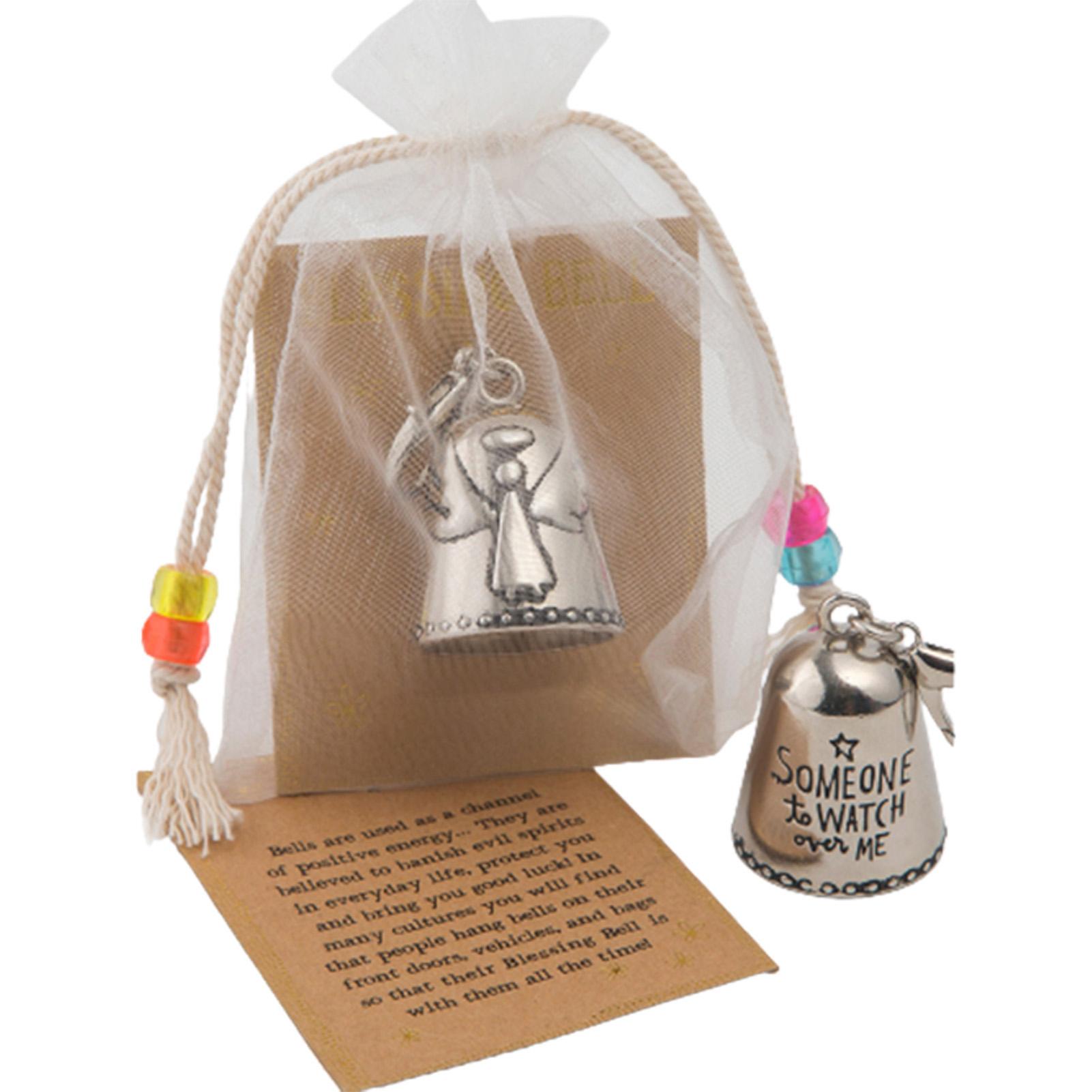 

Blessing Bells Friends Are Angels Decorative Wind Chimes Hanging Decorations Ornament for Home Garden Party Gift