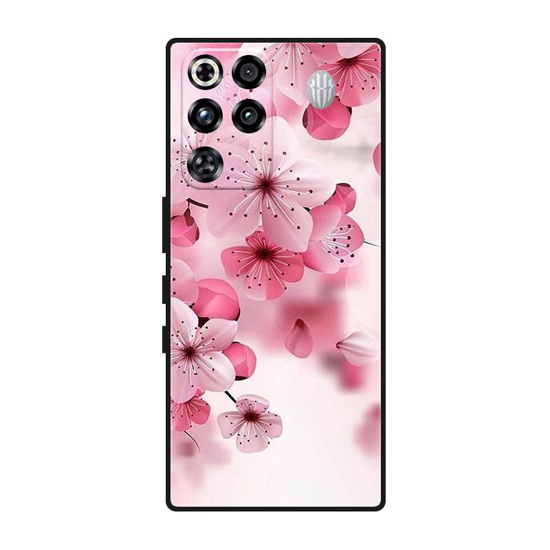Case For Nubia Red Magic 11 Pro Plus Case Cool Silicone Protective Cover for Red Magic 11 Pro+ 5G Bumper Fundas Black Coque