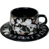 Shangqi Nordic Iris Ceramic Coffee Cup & Saucer Set