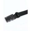 DakS Black Twill EmboSSed Men S Automatic Belt Dbbe1f834