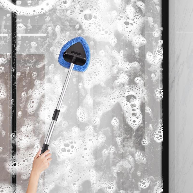 Car Windshield Cleaner Brush Expandable Windshield Cleaner Brush For Car Effortless Cleaning Auto Window Glass Wiper With Spray