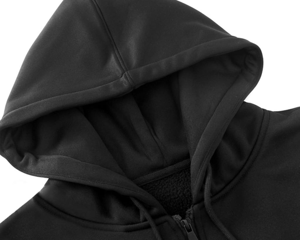 Long Solid Loose Plus Sizes [ODFMCE] Women's Fall/Winter Hoodie, Sleeve, Zip-Up, Fleece-Lined, Color, Stylish, Casual, Fit, (JP, Alphabet, 2XL, Beige)