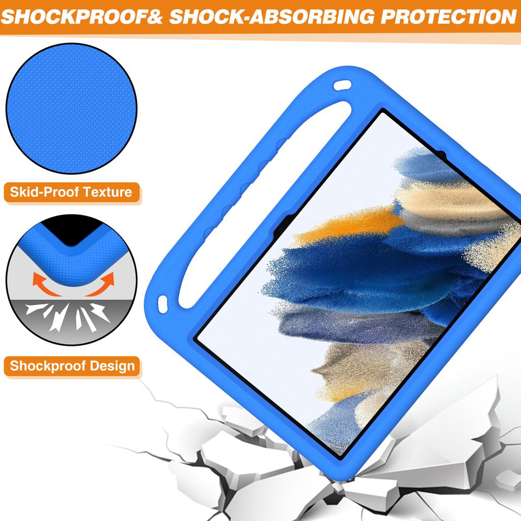 Kids EVA Stand Case For Samsung Galaxy Tab A11 A9 Plus A8 10.5 X200 S11 S7 S8 S9 FE S10+ S6 Lite 10.4 P620 A9+ A7 Lite 8.7 Cover