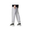 Li-Ning Badfive Series Solid Color Print Logo Drawstring Casual Pants Men Bottoms Gray AKLSF55-1