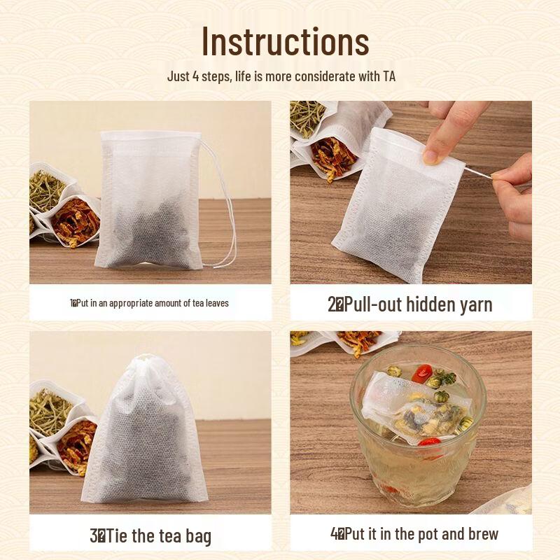 MIAOQIAO Disposable Food Grade Non-Woven Filter Bags