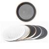 Decorative Audio Speaker Grille & Horn Cover, Ceiling Speaker Net, 4-8 Inch Plastic Ring