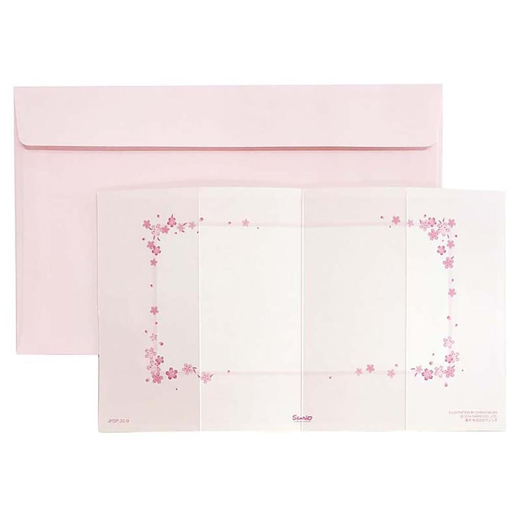 Sanrio Spring Message 3D Sakura Folding Greeting Ships JSC SANRIO 704938 Card, Screen, Card, Overseas, 23-4,