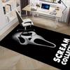 Scream Ghostface Siaubo Biuro Kilimas Minkštas Poliesterio Įėjimo Kilimas Plaunamas Neslystantis Mašina Plaunamas