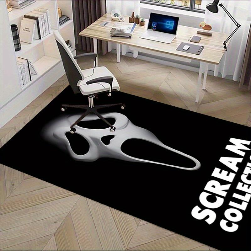 Scream Ghostface Siaubo Biuro Kilimas Minkštas Poliesterio Įėjimo Kilimas Plaunamas Neslystantis Mašina Plaunamas