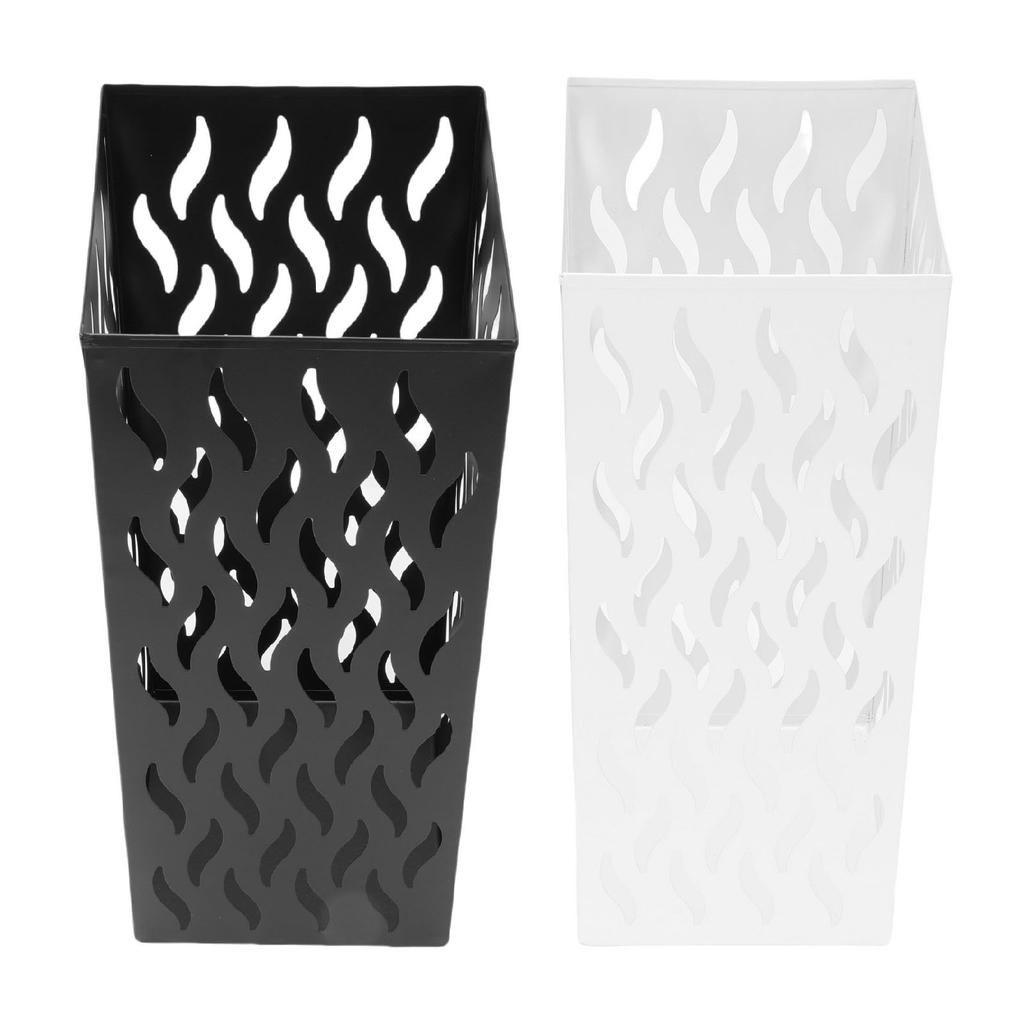 Metal Square Umbrella Holder for Entryway Umbrella Organizer S Shaped Hollow Out for Home Office Hot