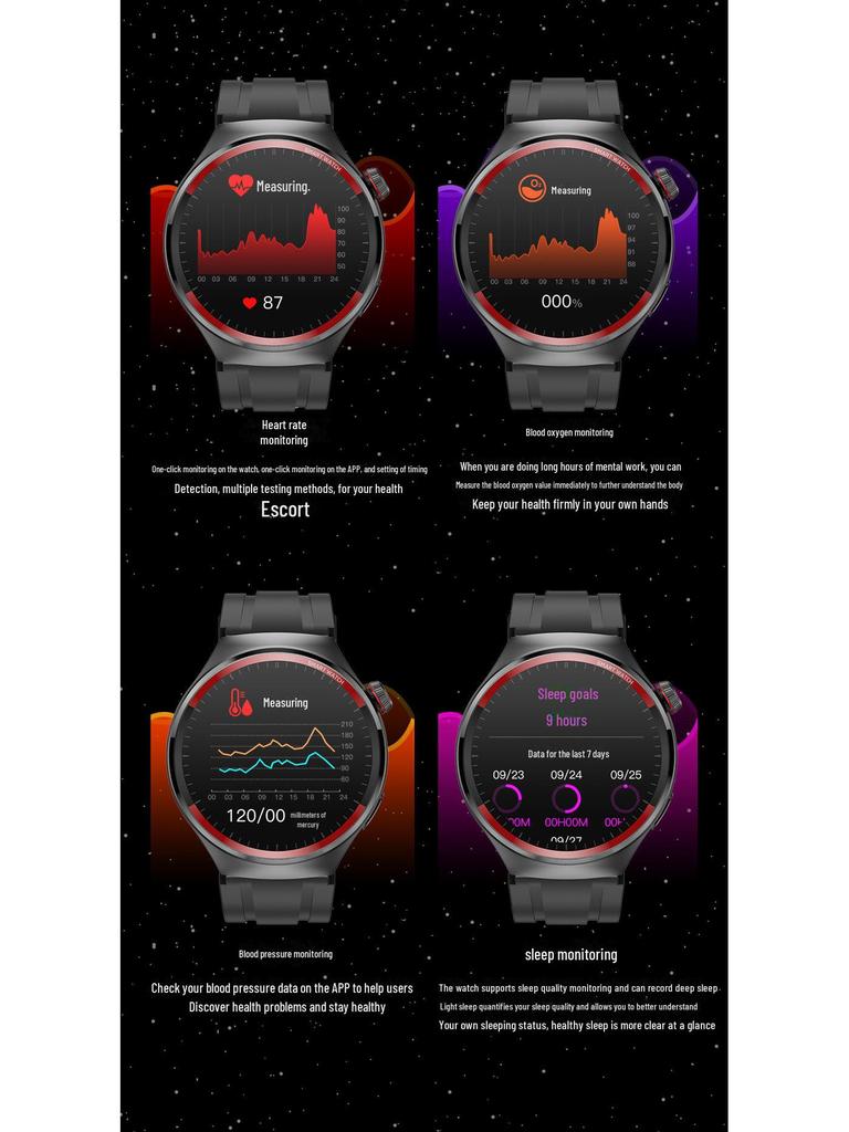 NFC Smartwatch S78 4Pro: Multi-Function Men's Sports Watch and Health Tracker