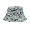 Versatile Style Hat Flower Printing Womens Sunshade Fishermans Hatscaps