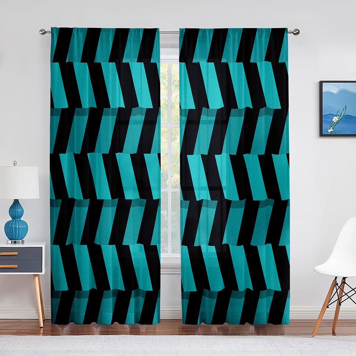 Яркие цветные полоски с вертикальным узором — фото 9