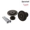 2Pcs Antique Style Pull Handles Bronze Tone Retro Alloy Kitchen Drawer Cabinet Door Knobs Furniture Hardware Fittings