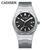Kadisen Men's Mechanical Watch with Japanese NH35 Movement, Waterproof Steel Case, and Business Style