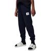 Jordan Logo Tape Kordelzug Lässige Fleecegefütterte Jogginghose Strickhose Kinder Unterteile Schwarz HF6639-010