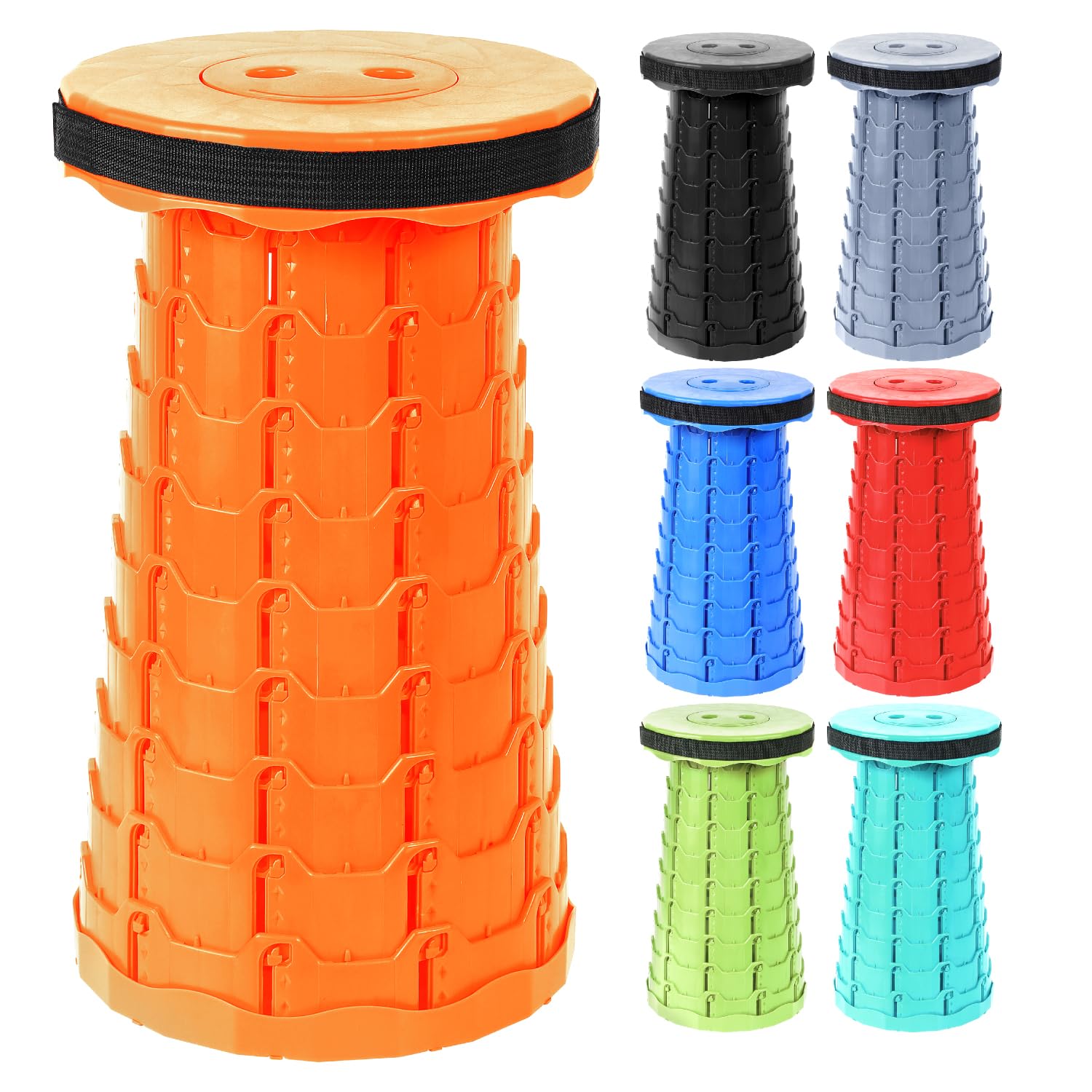 

Ouestock Folding Perfect for Expo Outdoor and Easy to Carry Chair, Days! Chair, Lightweight, Portable, Compact, Small, Portable, Extendable, (Orange) помаранчевий