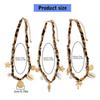 3 Stück Sommer Strand Schmuck Halsketten Set Muschel Seestern Anhänger Imitation Perlen Für Frauen Mode Accessoires