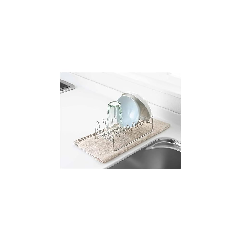 Yoshikawa Dish Drying Rack, Dish Drainer Basket, Made in Japan, to Unify, Bowl Drainer, 1306227,