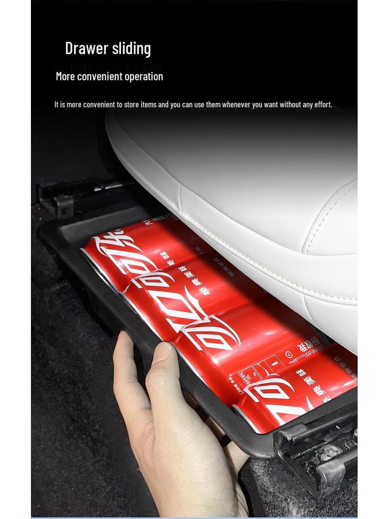 Xpeng G6 Seat Storage Box Organizer for 23-25 Models - Car Accessory & Decoration