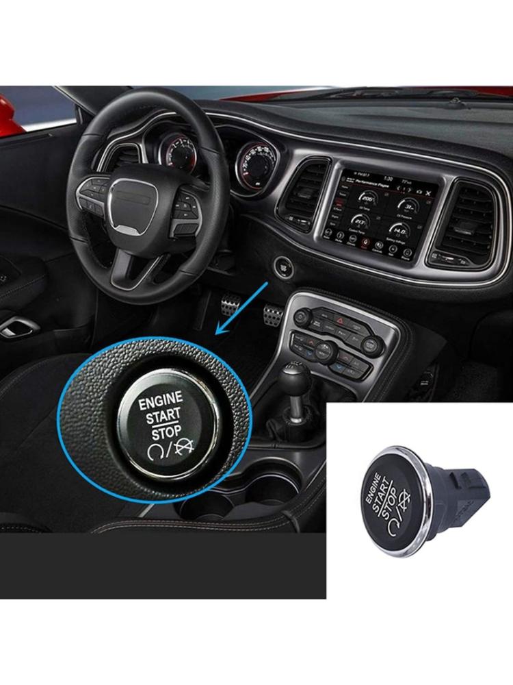 Car Engine Start-Stop Push Button Keyless Convenient Professional Ignition-Starter On  Switch for 33370101 1FU931X9AC