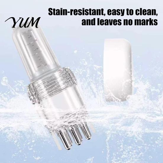 Hair Growth Oil Dispenser Applicator for Men Women, 8ML Essence Tool, Scalp Comb Precise & Even Application, Massage Treatment