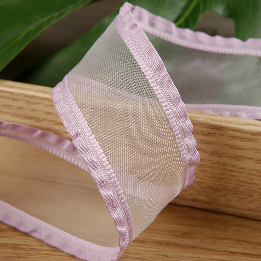 10 Yards*40mm Handgemaakte Tape DIY Rokrand Lint Kant Organza Lint Kleding Hoed Cadeau Decoratie