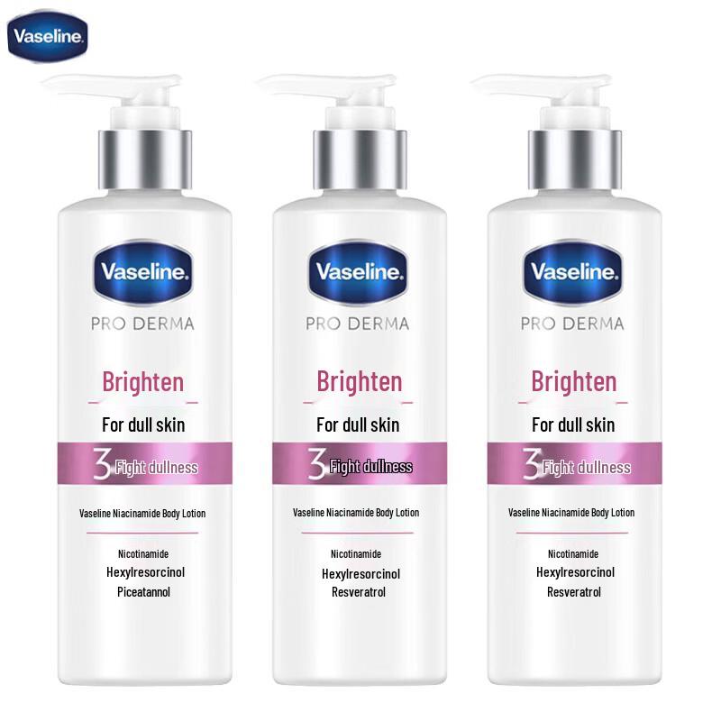 Vaseline Niacinamide Brightening Body Lotion 3-Pack