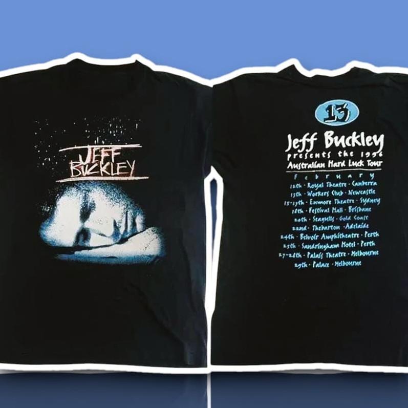 

1996 Hard Luck Tour Jeff Buckley Graphic Tee Unisex T-Shirt XL